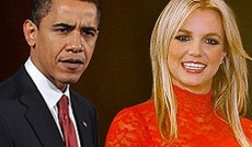  Reuters/Lucas Jackson, Steve Carrera (Montage), Britney Spears, Barack Obama