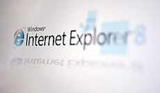  Screenshot: Microsoft/ORF.at, Logo des Internet Explorer 8