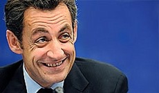  APA/EPA/Christophe Karaba, Lchelnder Nicolas Sarkozy