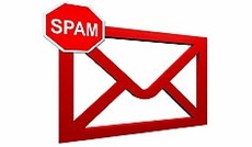  Fotolia/Pixel, Mail-Symbol mit Spam-Stoppschild