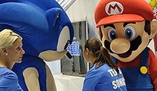  ORF.at/Nadja Igler, Sonic und Mario auf der Gamescom