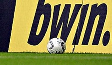  APA/DPA/Bernd Thissen, Bwin-Bandenwerbung bei einem Fuballmatch