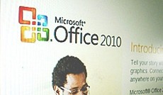  Screenshot www.microsoft.com/ORF.at (Montage), Logo Microsoft Office 2010