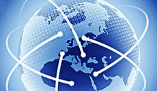 � Fotolia/ag visuell, Erdumlaufbahnen umkreisen den Globus