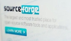  Geek.net/Screenshot: ORF.at, Logo von SourceForge