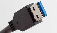  USB Implementers Forum, Der neue USB 3.0 Stecker mit blauem Innenleben