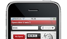  Opera, Opera Mini auf dem iPhone