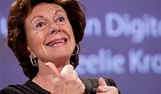  APA/EPA/Olivier Hoslet, EU-Kommissarin fr die Digitale Agenda Neelie Kroes